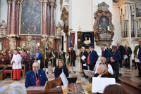 Der Festgottesdienst im Passauer Dom wurde durch die Männerchöre aus dem Dreiflüssegau gestaltet. (Fotos: Hauzeneder)